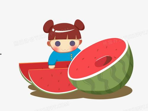 吃瓜女孩图片动画,吃瓜女孩的动画奇幻之旅